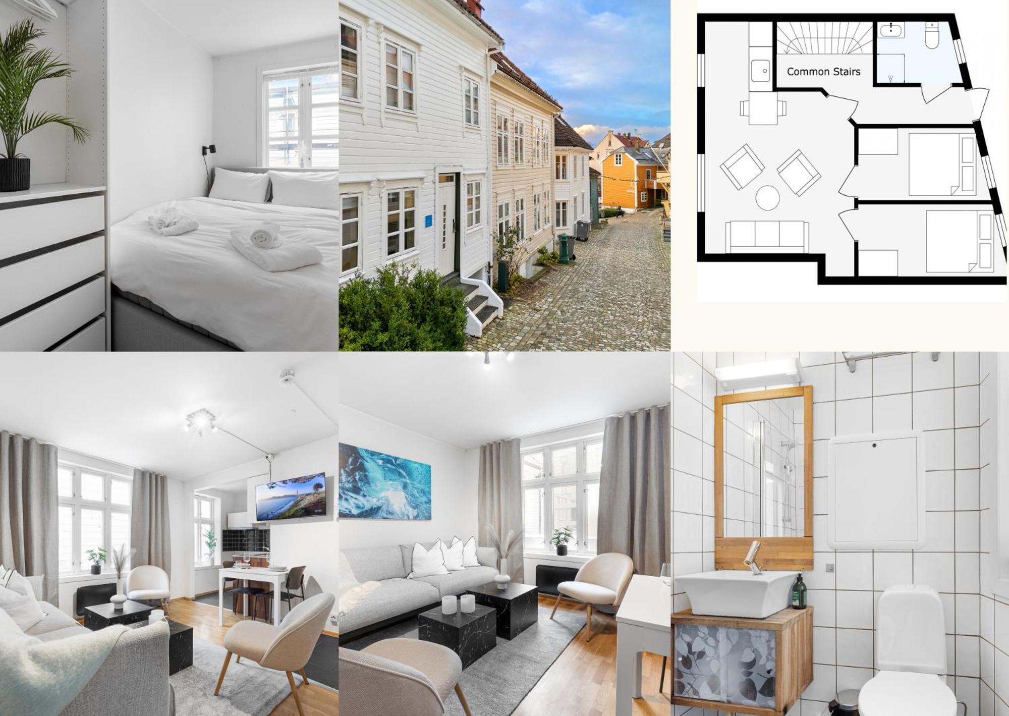 Homerentals Apartments - Behind Bryggen & Historic Cobblestone Streets - 2 Floor Renovated From February 2025 Берген Екстер'єр фото